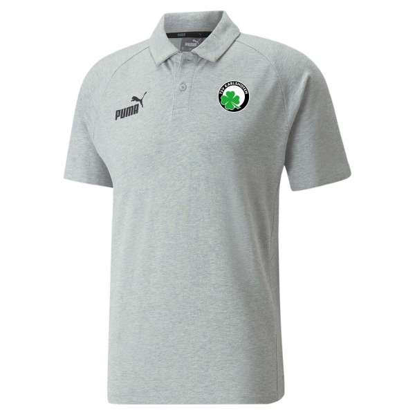 Puma teamFinal Casual Polo grau