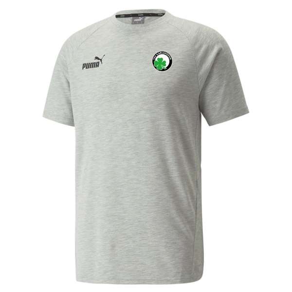 Puma teamFinal Casual T-Shirt grau