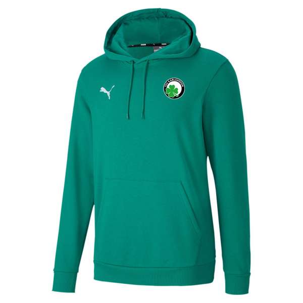 Puma teamGoal Casual Hoody grün